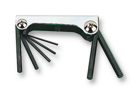 C.K T4404A Metric Hexagon Key Folding Set