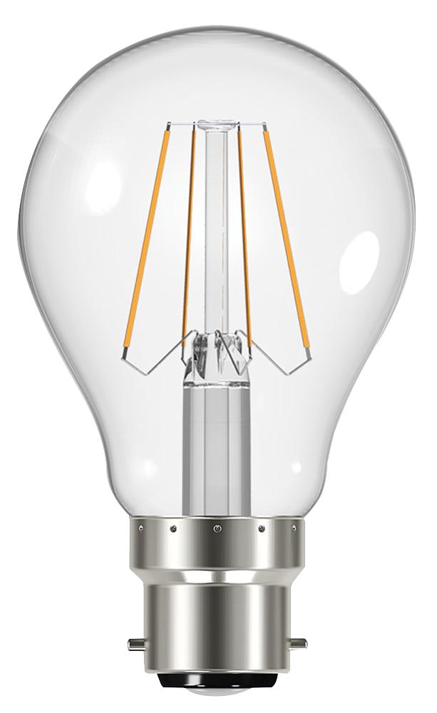 4w Energizer Filament LED 470lm B22 Warm White Bc