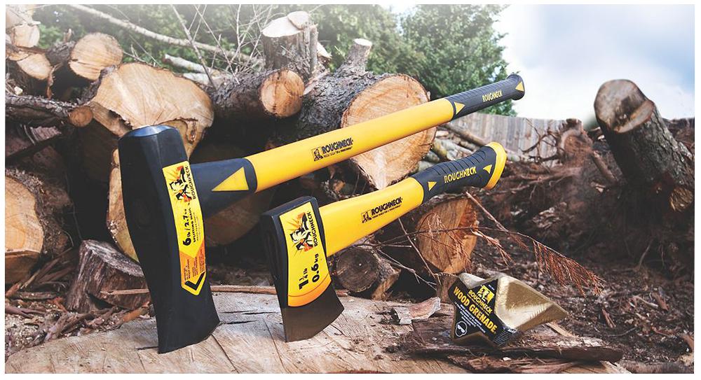 65501 Roughneck Wood Cutting / Splitting Axe Set, 3 Piece CPC