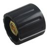 021-4420 - Knob, Glossy Black - 21mm, 6mm Dia.
