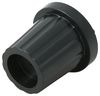 CP-AA19A-S(6.4)/BA - Knob, 19mm, Black, 6.4 Dia Shaft