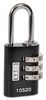 K10520BLAD - Aluminium 3-Digit Combination Padlock 20mm Black