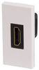 70432PB - HDMI Socket Snap-In Module White 25 x 50mm