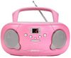 GV-PS733-PK GV-PS733-PK - Original Boombox Portable CD/Radio Player, Pink