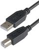 PSG91412 - USB 2.0 A Plug to B Plug  Cable, 2m Black