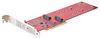 DUAL-M2-PCIE-CARD-B DUAL-M2-PCIE-CARD-B - Dual M.2 SSD PCI-Express Adaptor Card