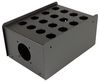 R2350-16 R2350-16 - 16 Hole Stage Box Punched for D Series Connectors