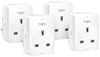TAPO P100(4-PACK) TAPO P100(4-PACK) - Tapo Mini Smart WiFi Sockets, 13A, Pack of 4