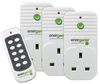 ENER002-3 - 13A Remote Controlled Sockets, 3 Pack