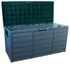 GH366 - Wooden Panel Effect Outdoor Garden Storage Box, 296L