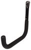 D03539 - 160mm Steel Anti-Slip Storage Hook, Black - 15kg Capacity