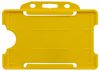 IDS65Y - Open Front ID Card Holder Yellow Landscape