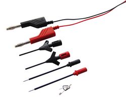 932959001 - 4mm SMD Test Lead Set with Probes and Crocodile Clip