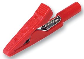 MA1S RED - 8A 2mm Crocodile Clip - Red