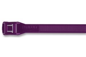 IT9100-CUV7A - Belt-Ty Low Profile Cable Ties 8.9mm x 358mm Purple 100 Pack