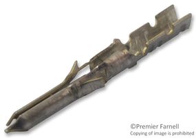 02-06-2132 - 1.57mm  Diameter, Standard .062" Pin & Socket Crimp Terminal, Series 1854, Male, 24-30 AWG