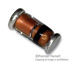 BZV55-C6V2 - Zener Single Diode, 6.2 V, 500 mW, SOD-80C, 2 Pins, 200 °C, Surface Mount