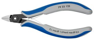 79 32 125 - 5" (125mm) Precision Electronics Diagonal Cutter with 1.5mm Capacity