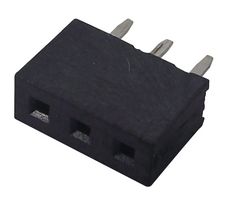 M22-7130342 - Socket, Vertical, 1 Row, 3 Way