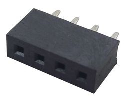 M22-7130442 - Socket, Vertical, 1 Row, 4 Way