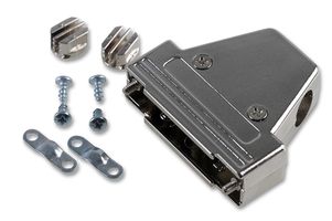 MHTRI-M-15-K - 15 Way Met Plastic D-sub Hood, Triple Entry
