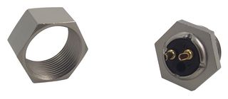 09 0074 00 02 - Socket, Panel, 2 Way