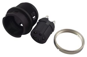 99 0612 00 04 - Socket, Panel, 4 Way