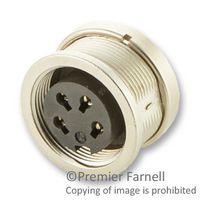 09 0112 00 04 - Socket, Panel, Rear Mount, 4 Way