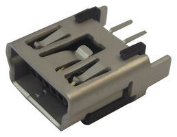 5000751519 - Socket, USB Mini-B Through Hole Vertical