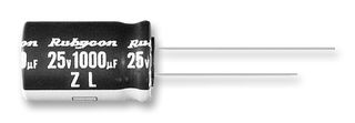 50ZL470MEFC12.5X20 - Electrolytic Capacitor, Miniature, 470 µF, 50 V, ± 20%, Radial Leaded, 5000 hours @ 105°C, Polar