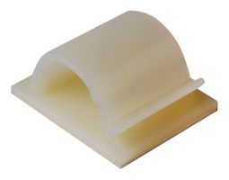 RB8-NAT(50 PACK). - Adhesive Backed Nylon Cable Clamp Natural 8mm 50 Pack