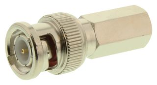 13-17-1 59U - 75 ohm BNC Twist On Plug, 11GHz - RG59, RG62 Cable
