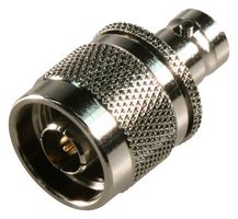 11-32 TGN - BNC Socket to N Type Socket Adaptor, 50 ohm, Nickel Plated Brass Body