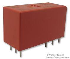 RT424F24 - PCB Power Relay, latching Dual Coil, DPDT, 24VDC, 8A