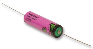 SL360P - AA 3.6V 2.4Ah Lithium Thionyl Chloride Battery, Pins