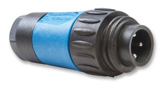 C016 10H006 010 10 - Plug, Free, Crimp, 6 Pole+E Way