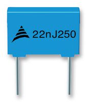 B32520C1474K - General Purpose Film Capacitor, Metallized PET Stacked, Radial Box - 2 Pin, 0.47 µF, ± 10%, 63 V