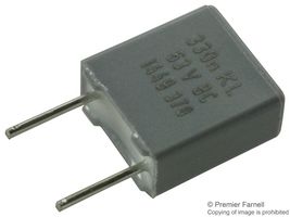 BFC237011334 - General Purpose Film Capacitor, Metallized PET, Radial Box - 2 Pin, 0.33 µF, ± 10%, 40 V, 63 V