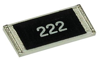 3520220RJT - SMD Chip Resistor, 220R, +/-5%, 1 W, 2512 [6432 Metric], Thick Film, High Power
