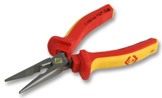 431013 - 7" (175mm) Redline VDE Insulated Long Nose Pliers