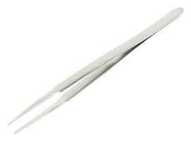 D00337 - 120mm Precision Tweezers - 2A SA Flat, Round Tip