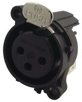 NC3FAAV2 - XLR Socket, 3 Pole, PCB, Vertical
