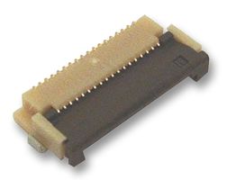 FH12-20S-0.5SH(55) - FFC / FPC Board Connector, ZIF, 0.5mm, 20 Contacts, Receptacle, FH12, Surface Mount, Bottom
