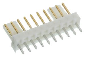 22-29-2101 - Header, Vertical, Square Pin, 0.1", 10 Way