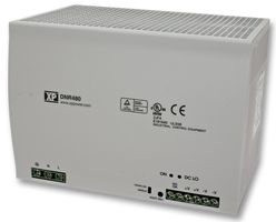 DNR480PS48-I - 48V, 10A, 480W, DIN Rail Mount AC to DC Power Supply