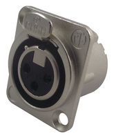 NC3FD-LX - XLR Socket, 3 Pole, Chassis
