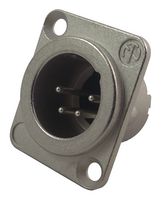 NC4MD-LX - XLR Plug, 4 Pole, Chassis