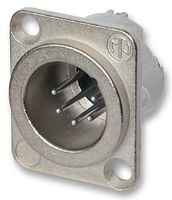 NC6MD-LX - XLR Plug, 6 Pole, Chassis