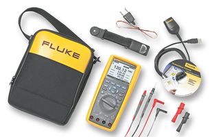 289/FVF - 1000V AC/DC True RMS Industrial Digital Multimeter Kit with Fluke Connect and TrendCapture
