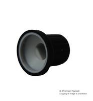 CR-BAB-6-D - Knob, 15.7mm, 'D', Black, No Line